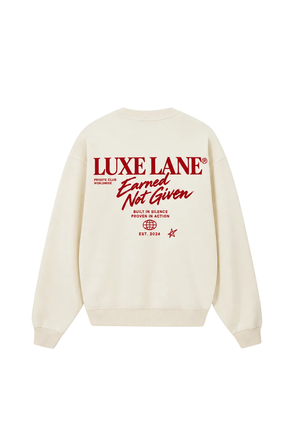 Winner Sweatshirt Marshmallow