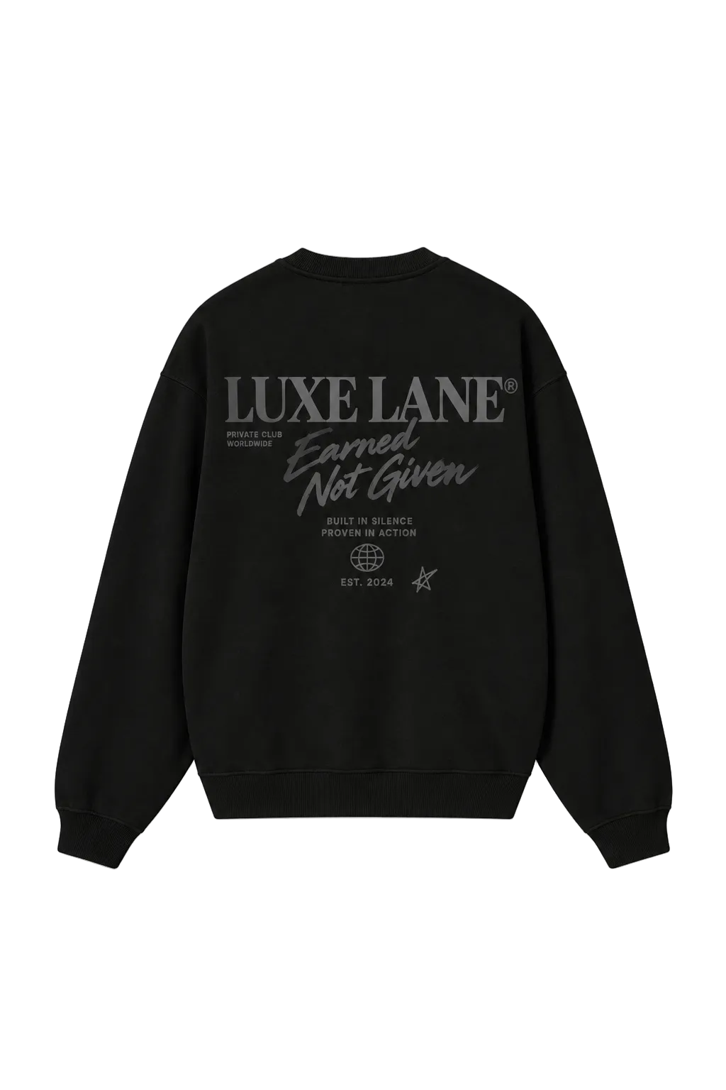 Winner Sweatshirt Black