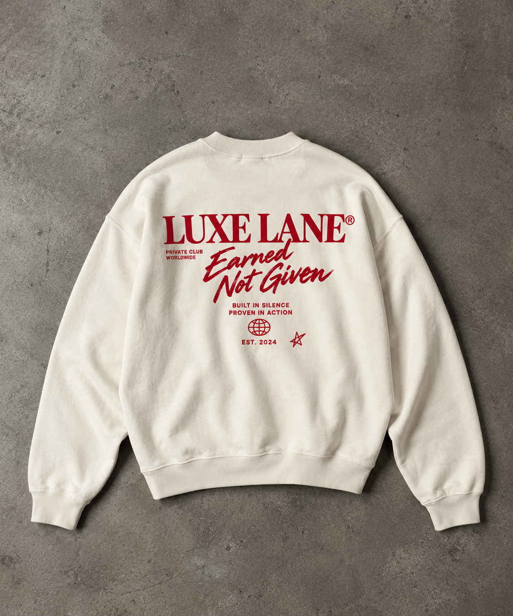 Winner Sweatshirt Marshmallow