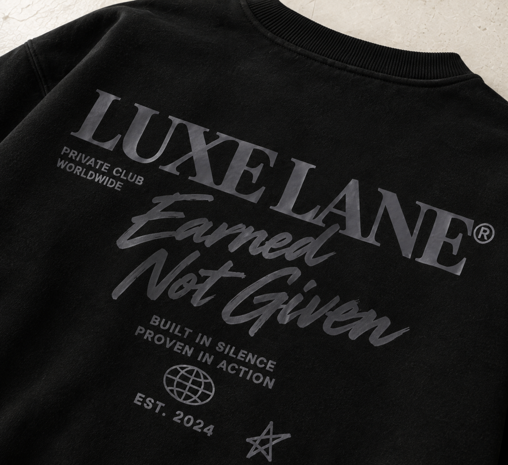 Winner Sweatshirt Black