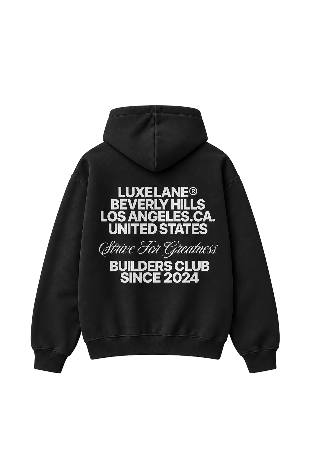 Builders Hoodie Black
